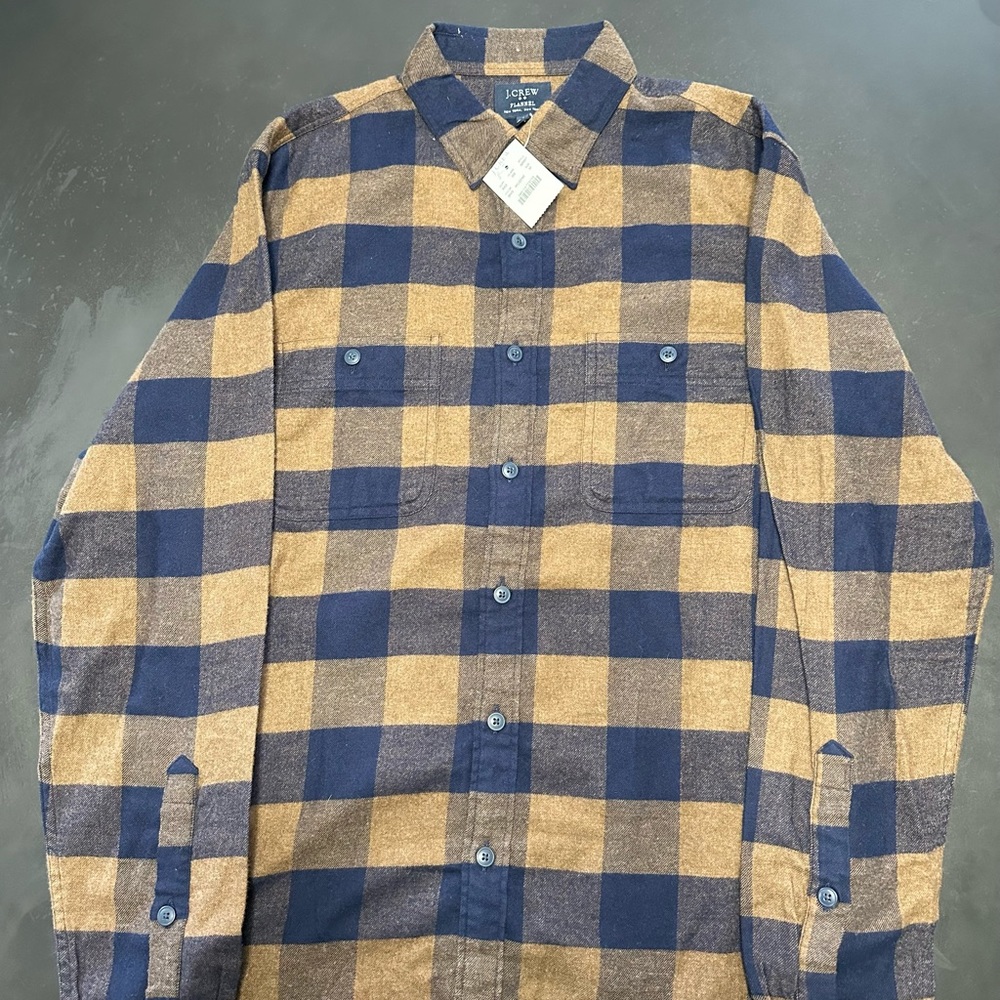 J. Crew Flannel Button Up